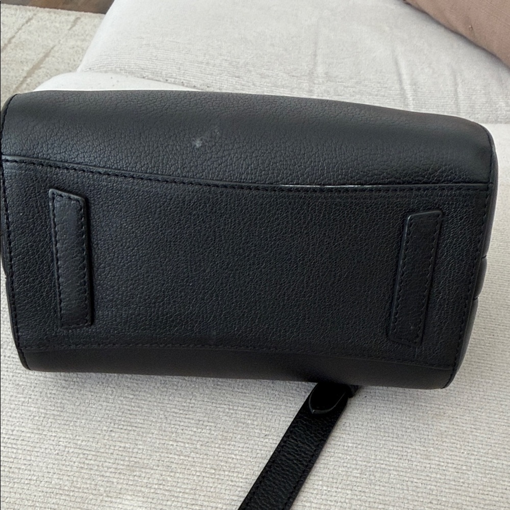 Givenchy Black Leather Mini Antigona with Crossbody Strap - Picture 13 of 17